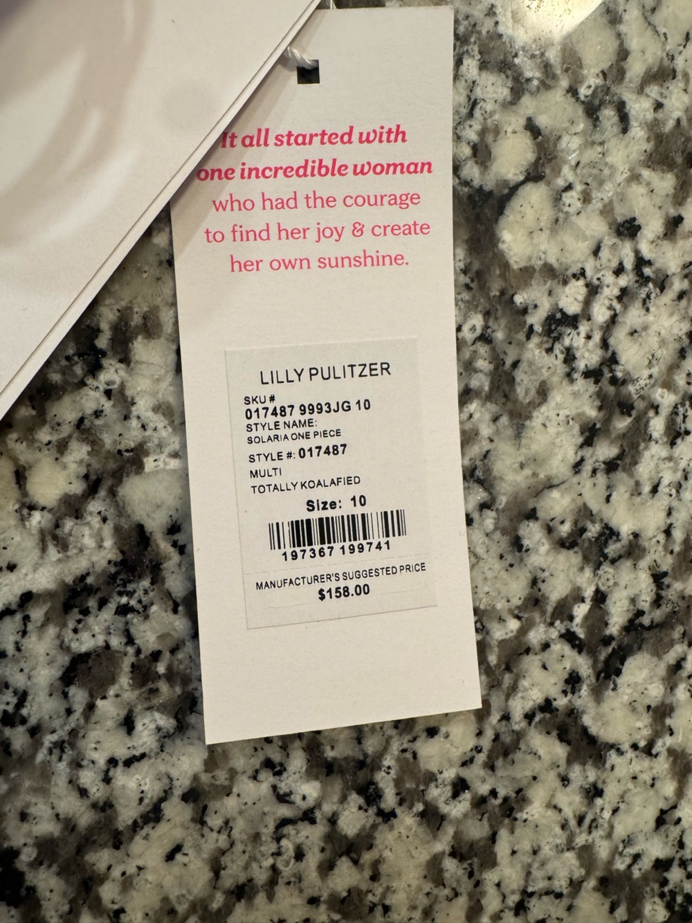 Lilly Pulitzer swimsuit - Picture 4 of 4